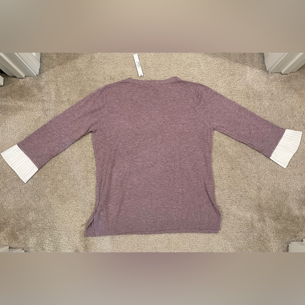 Vila Milano lightweight pullover sweater women size XL NWT - Picture 5 of 6